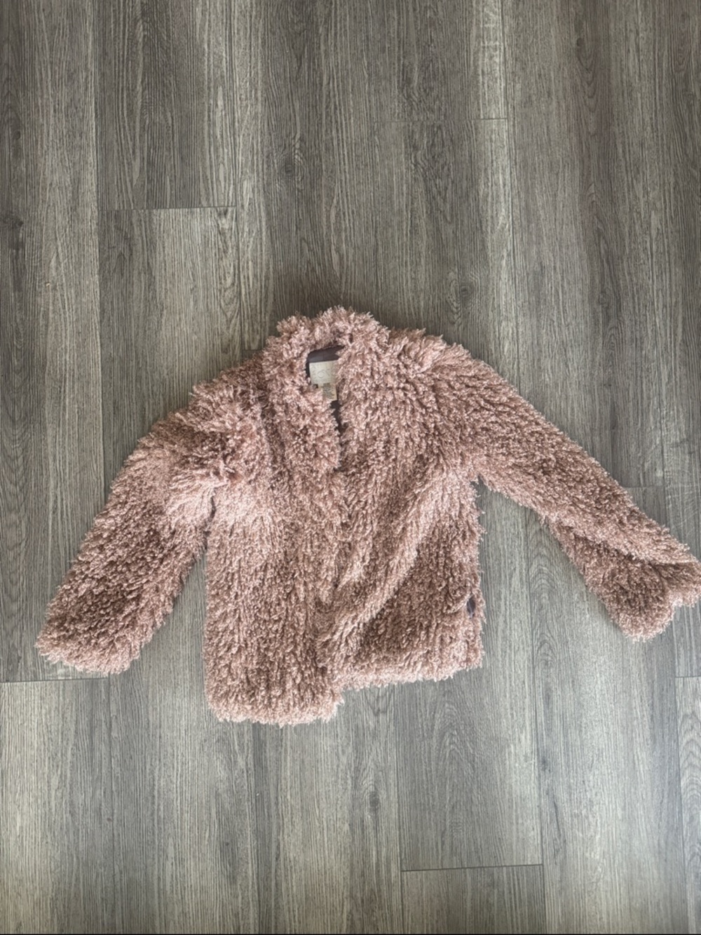 Billabong Kids Plush Teddy Puffer Jacket - Dusty Rose